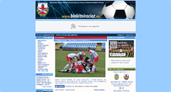 Desktop Screenshot of blekitniraciaz.eu